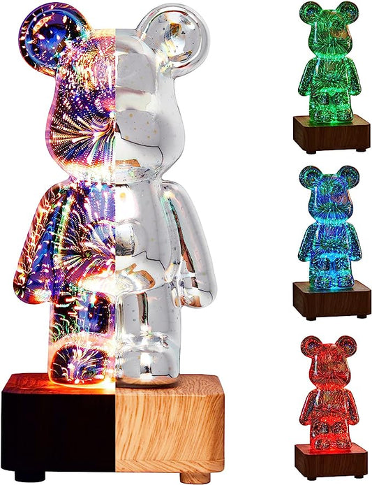 The 3D Bear Firework Lamp